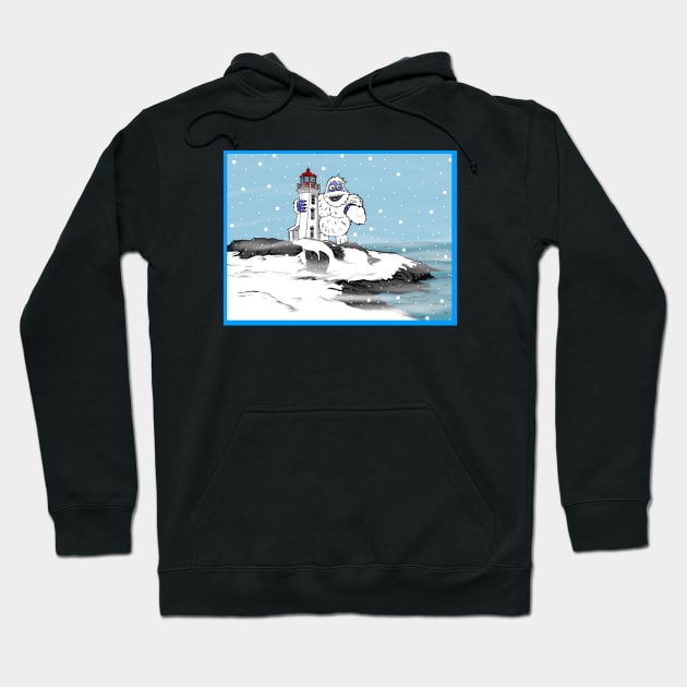 Trouble at Peggy's cove Hoodie by Undeadredneck